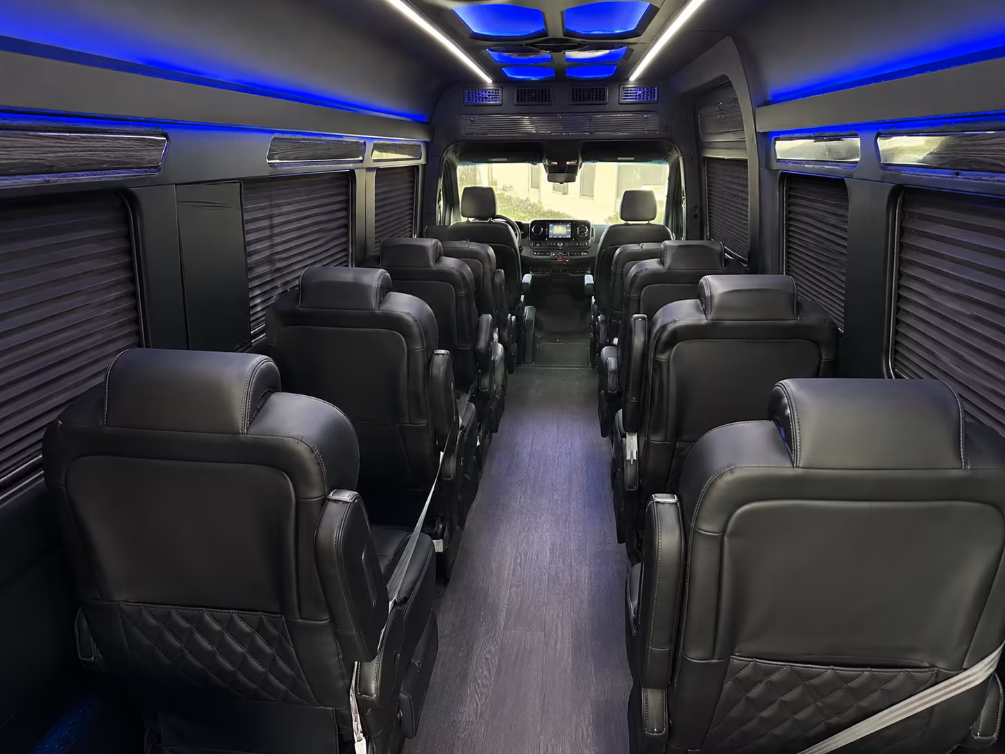 salinas sporting event transportation onboard seating