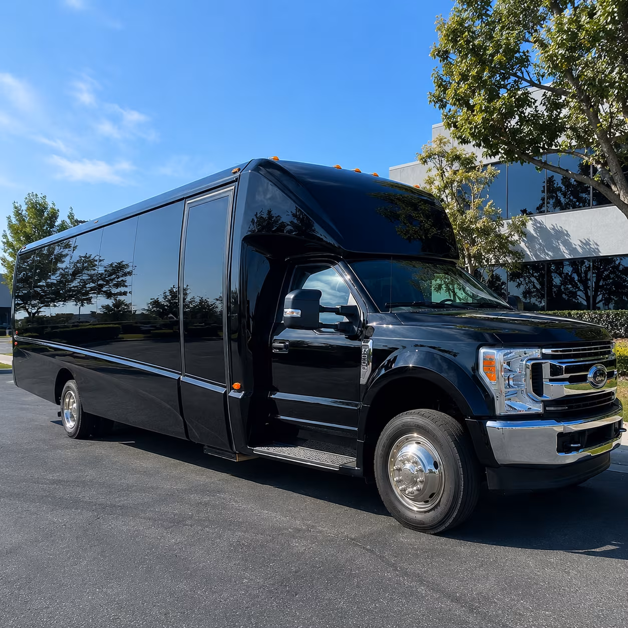 santa clara government military charter bus services